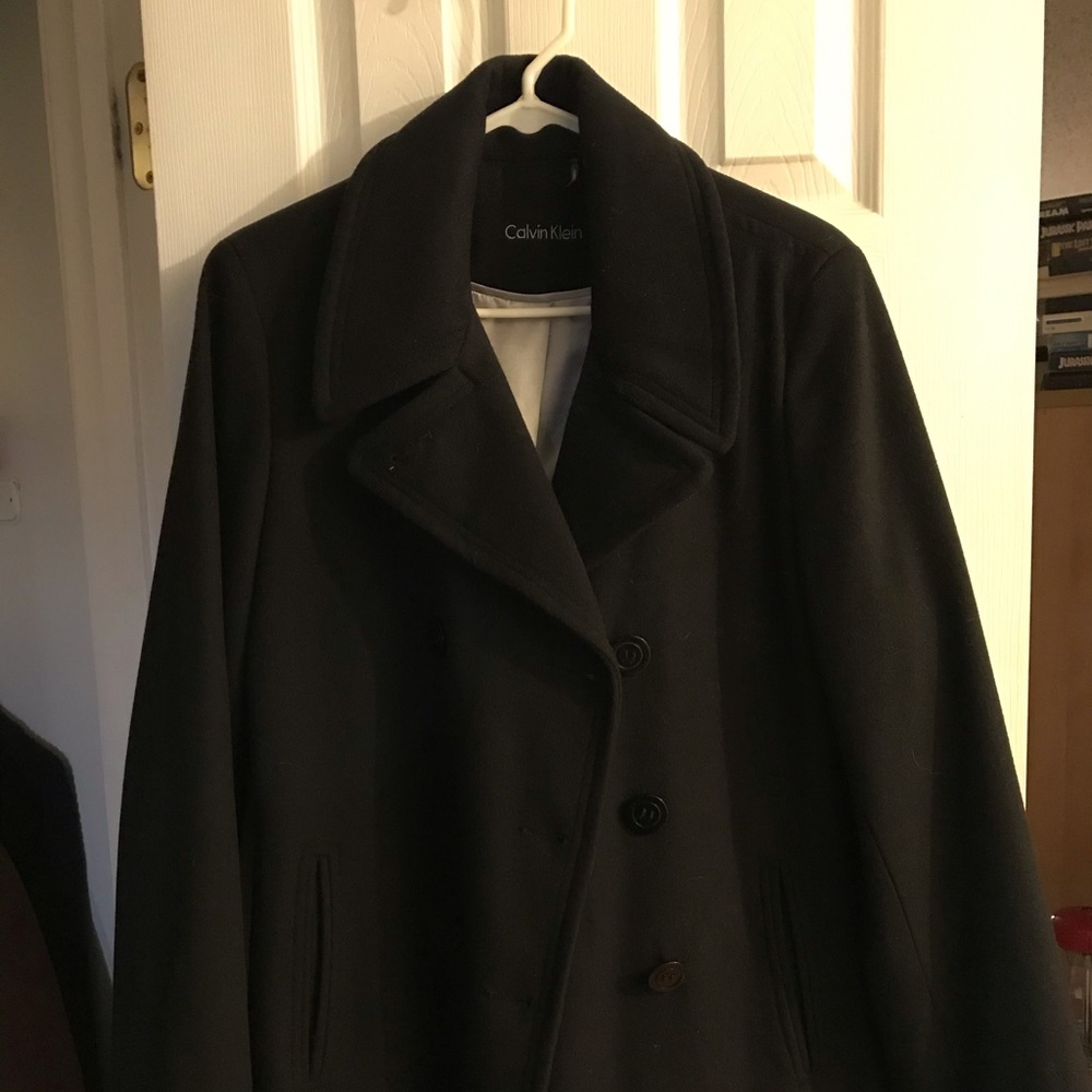 Calvin Klein over coat